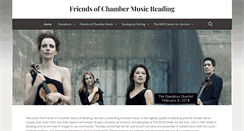 Desktop Screenshot of chambermusicreading.org