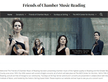 Tablet Screenshot of chambermusicreading.org